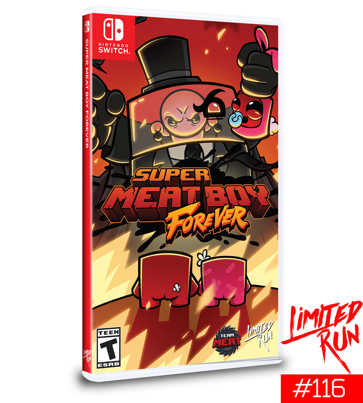 Super Meat Boy Forever (Limited Run #116) (Import) – Nintendo Switch – produktbillede