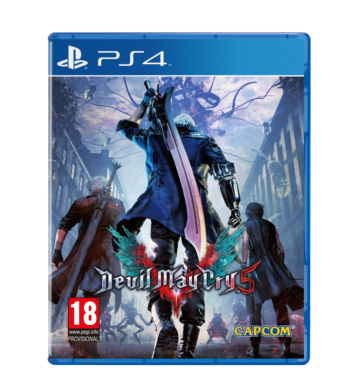 Devil May Cry 5 – PlayStation 4 – spilomslag