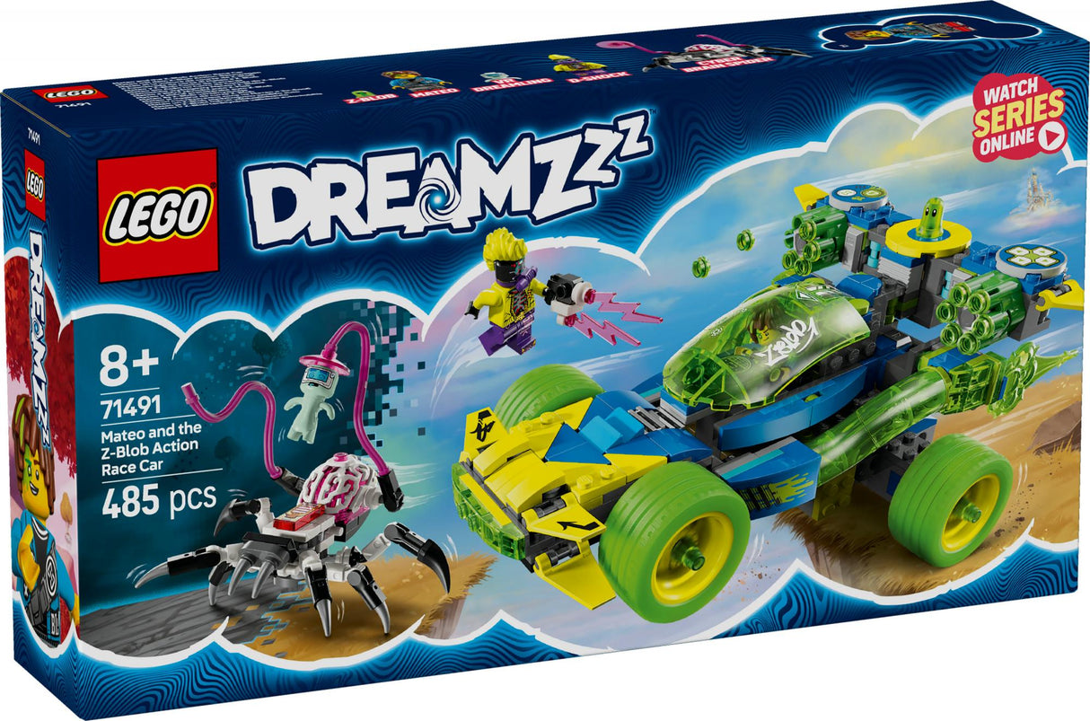 LEGO 71491 DREAMZzz Mateo with the Z-Blob Action Racing car LEGO