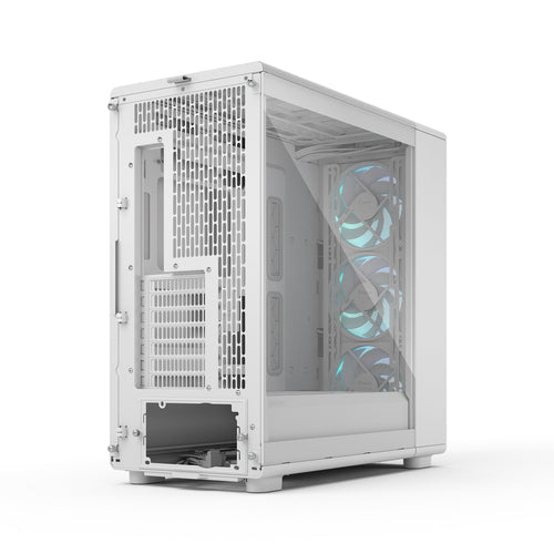 Midi Epoch XL White TG RGB Clear tint Fractal design