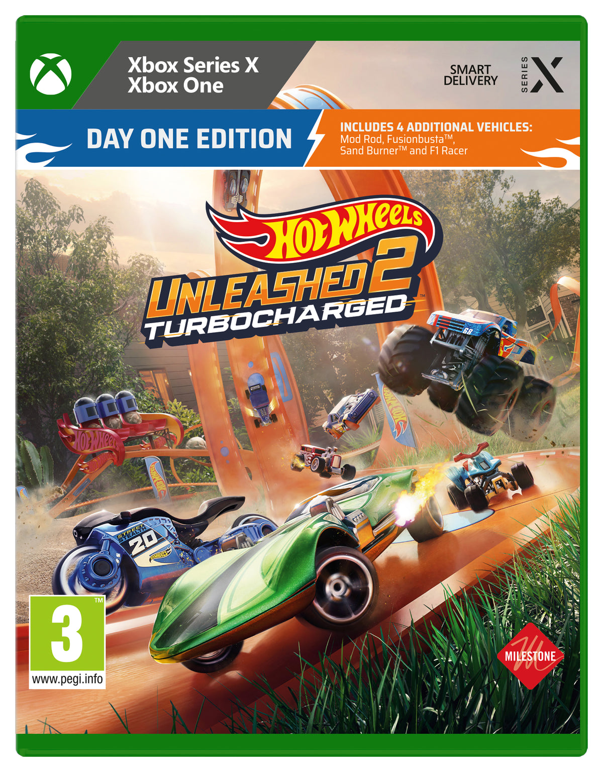 Hot Wheels Unleashed 2: Turbocharged – Day One Edition – Xbox One / Xbox Series X – forside