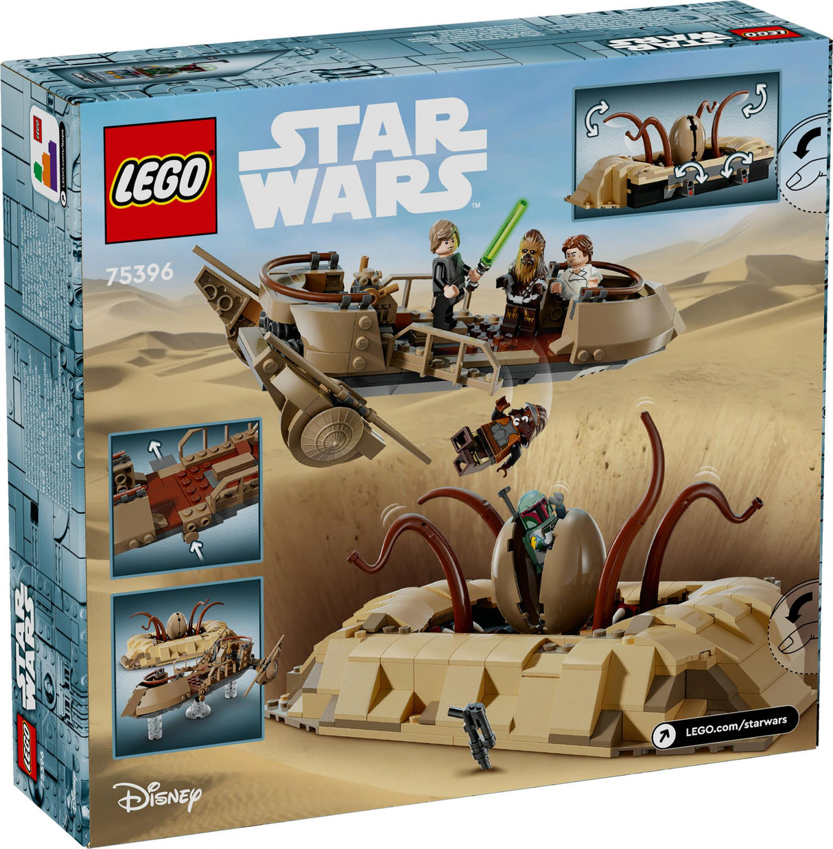 LEGO 75396 Star Wars Desert Skiff and Sarlacc Pit LEGO