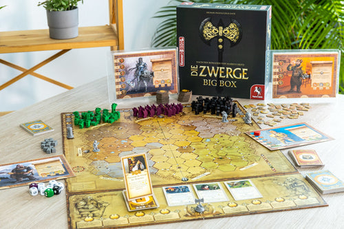 Die Zwerge: Big Box – tysk brætspil fra Pegasus Spiele