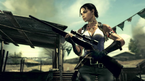 Resident Evil 5 (Platinum Hits) (Import) – Xbox 360 – spilgrafik