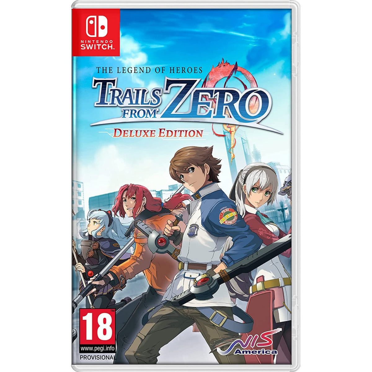 The Legend of Heroes: Trails from Zero Deluxe Edition – Nintendo Switch – forside