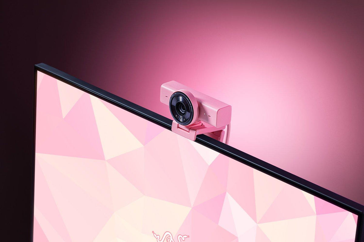 Razer - Kiyo V2 X – Ultimate Webcam for Streamers & Creators - Quartz Razer