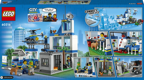 LEGO City 60316 – Politistation – Æskens bagside