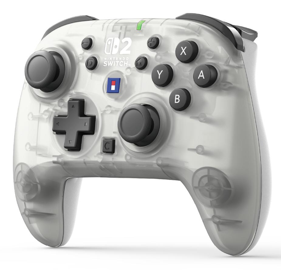 HORI - Wireless Horipad Turbo - Nintendo Switch 2 - Frost White HORI