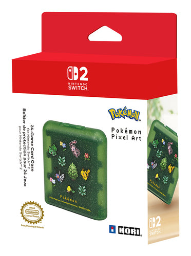 HORI - 24-Game Card Case - Pokémon Pixel Green - Nintendo Switch 2