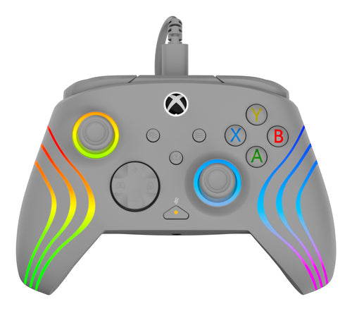Turtle Beach Afterglow Wave Wired – Xbox/PC, grå – Front og knapper