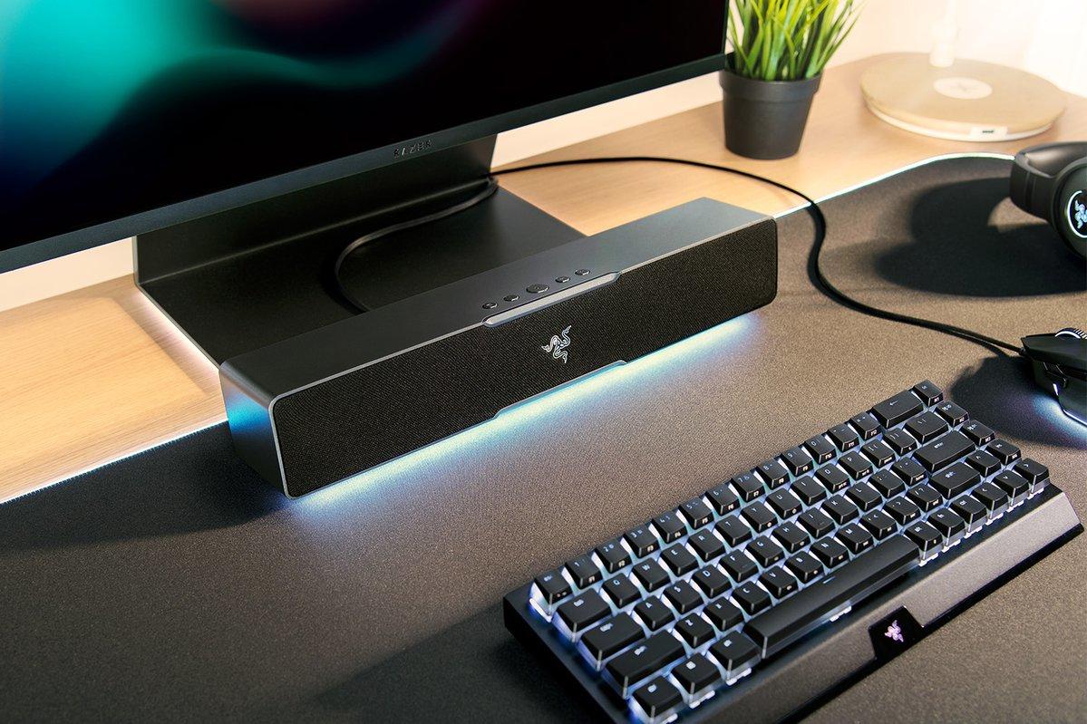Razer - LEVIATHAN V2 X - Compact PC Gaming Soundbar Razer