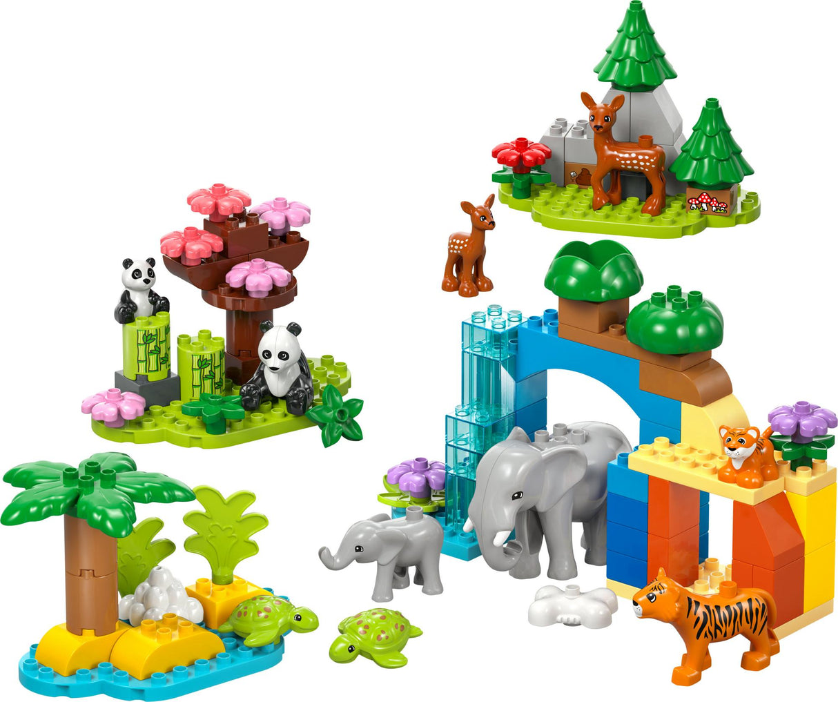 LEGO - DUPLO Town - 3-in-1 Wild Animal Families (10446) LEGO