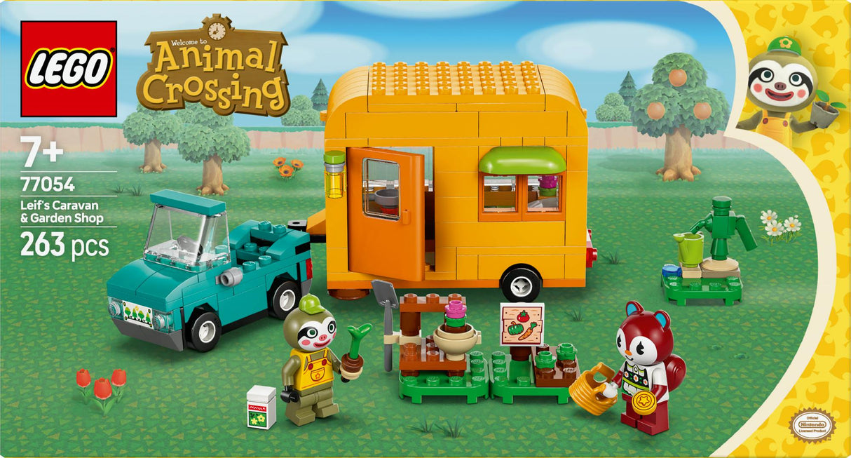 LEGO 77054 Animal Crossing Gerd's Trailer & Nursery LEGO