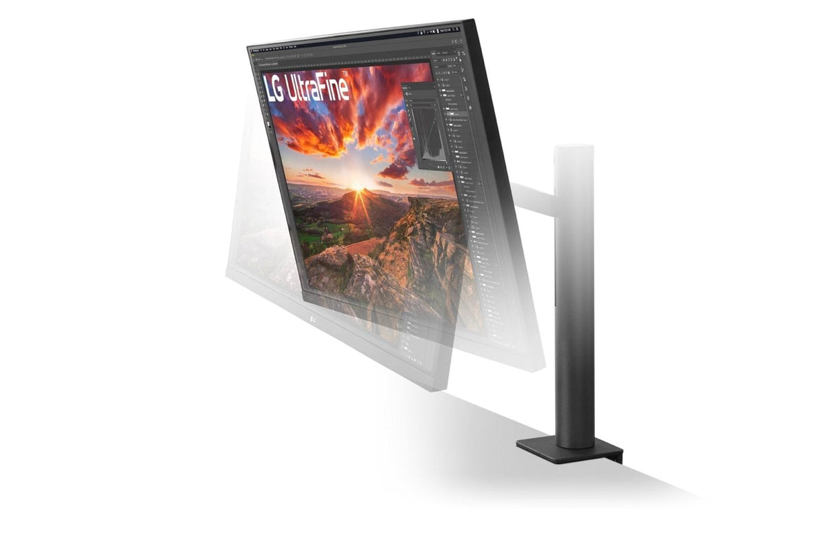 LG UltraFine Ergo 32UN880P-B 32 3840 x 2160 (4K) HDMI DisplayPort USB-C 60Hz Forlæng Træk tilbage Dockingskærm LG Electronics
