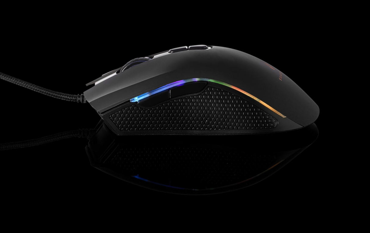 SUREFIRE - Hawk Claw Gamingmus med 7 knappar RGB