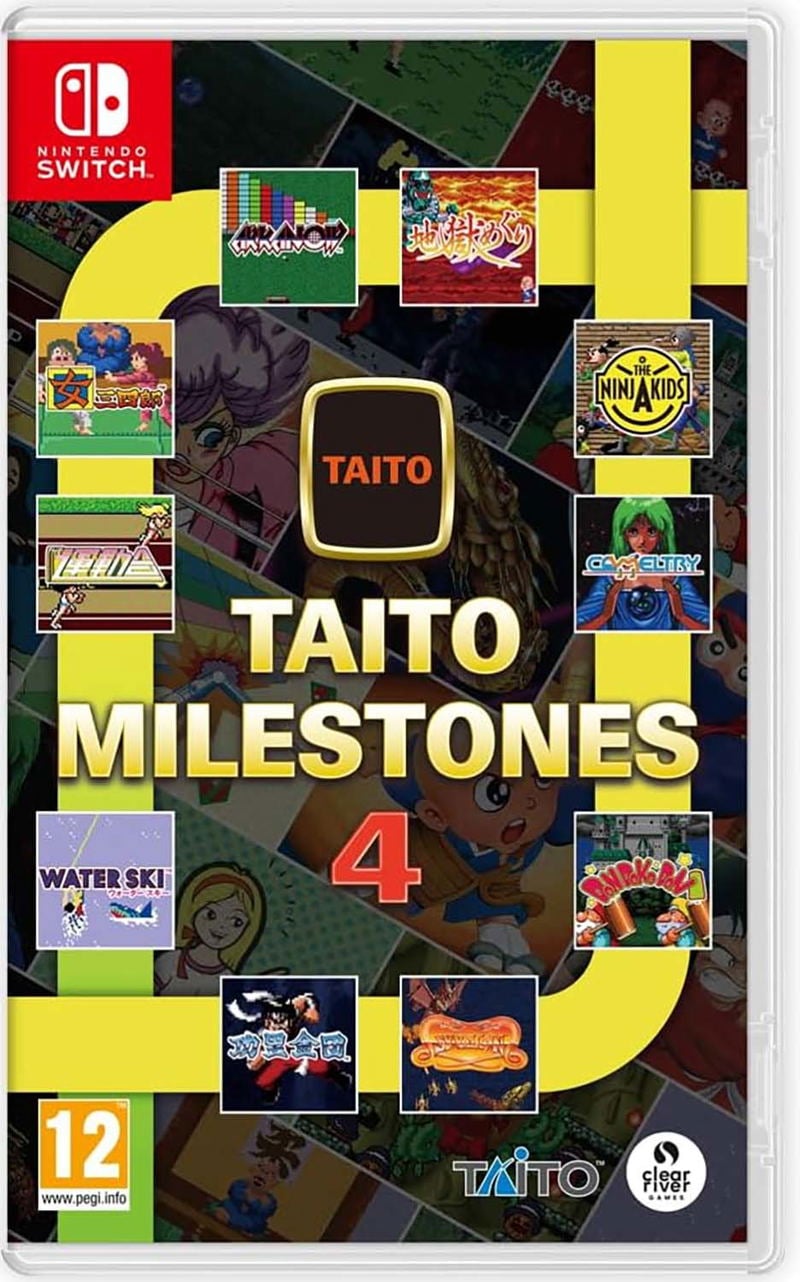 Taito Milestones 4 – Nintendo Switch – spilomslag