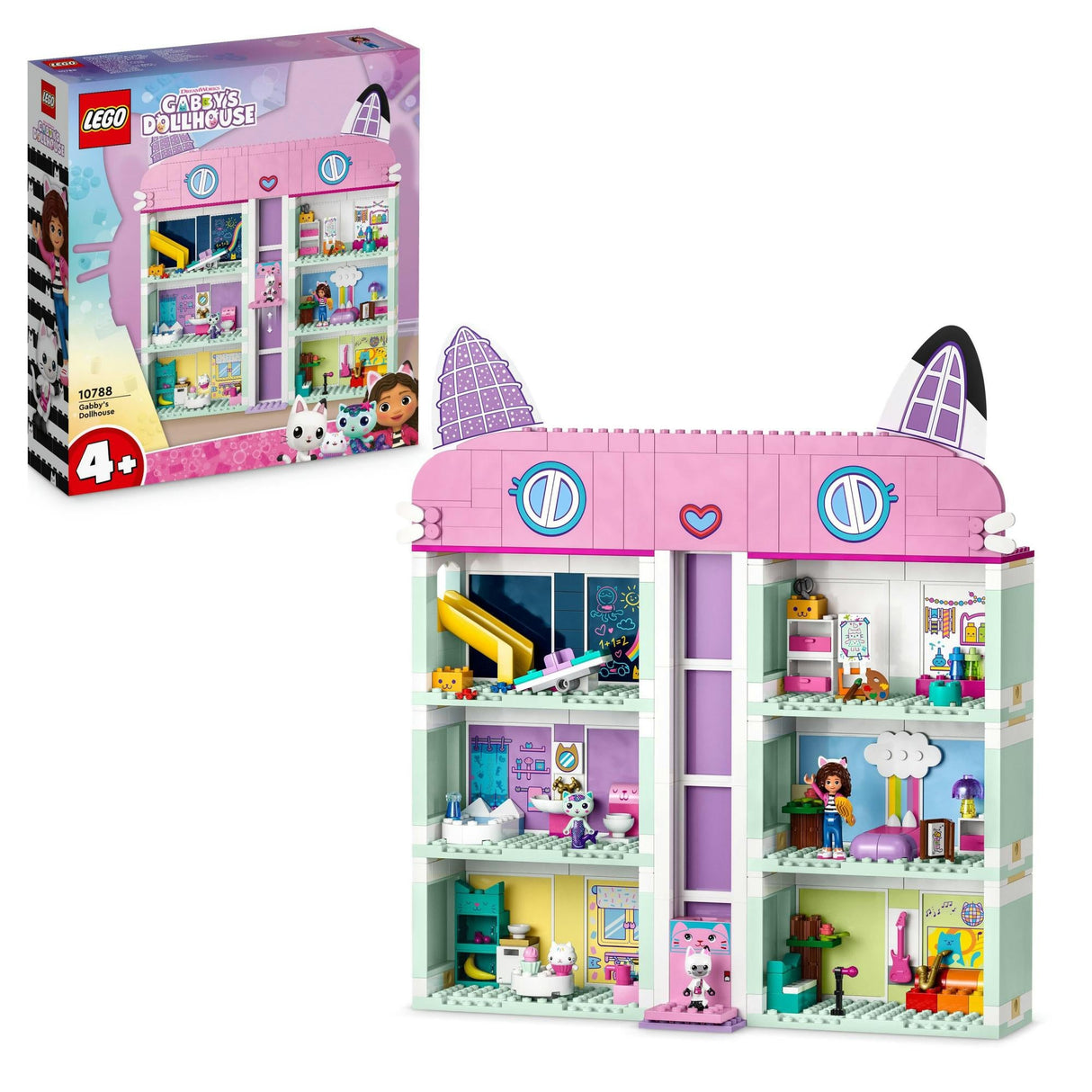 LEGO 10788 Gabby's Dollhouse Gabby's dollhouse, construction toy LEGO