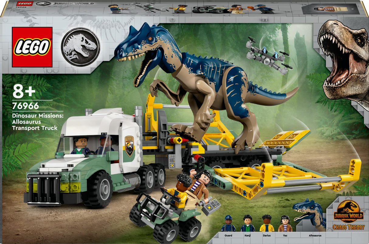LEGO 76966 Jurassic World Dinosaur Missions: Allosaurus Transporter LEGO