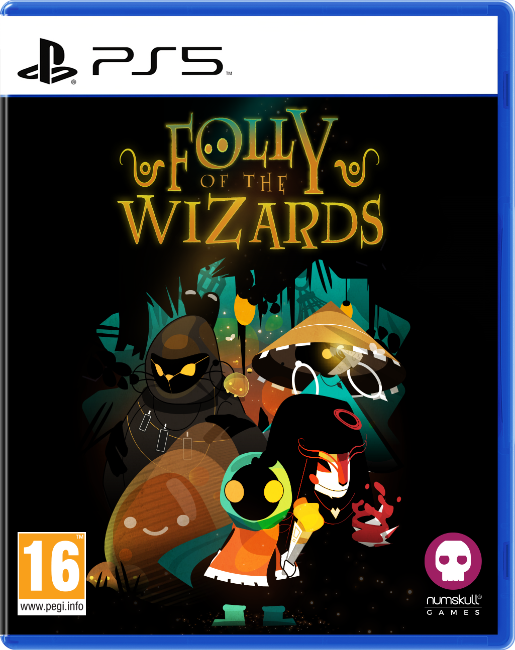 Folly of the Wizards – PlayStation 5 – spilomslag