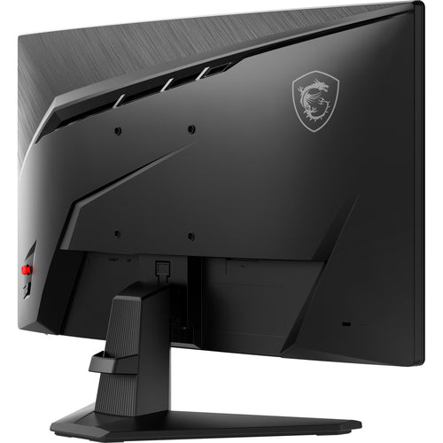 MSI MAG 242C – 23,6″ gamingskærm, 1920 × 1080, 180 Hz – bagside set skråt
