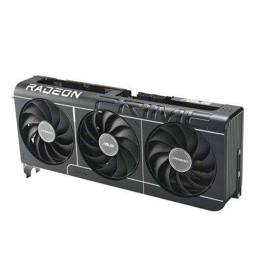 ASUS Prime -RX9070GRE-O12G – set skråt forfra (vinkel 2)