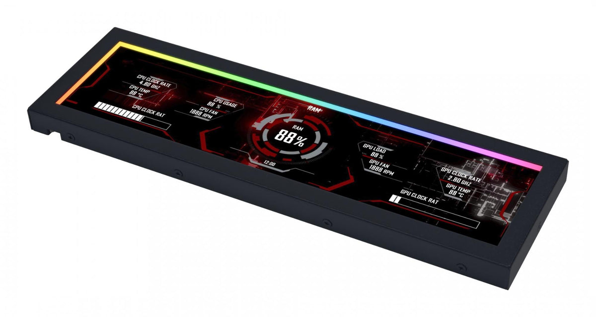 Lian Li 8.8" Universal Screen, Black Lian Li