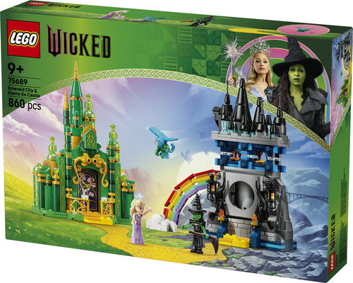 LEGO 75689 75689 Wicked Emerald City & Kiamo Ko Castle, construction toy Lego