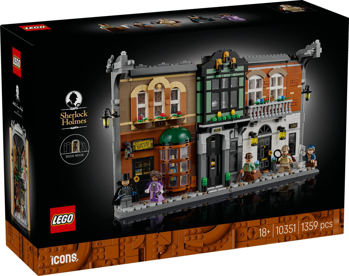 LEGO - Icons - Sherlock Holmes: Book Nook (10351) LEGO
