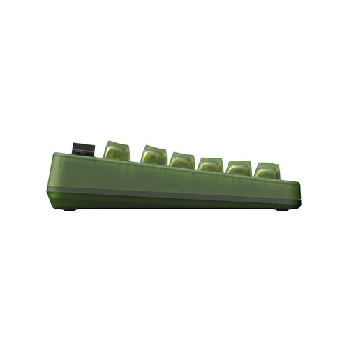 8BitDo Retro 87 Xbox Edition – tastatur, ISO UK – Tastatur set skråt fra siden