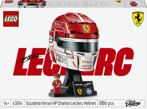 LEGO - Editions Formula 1 - Scuderia Ferrari HP Charles Leclerc Helmet (43014)