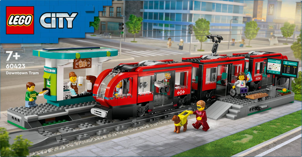 LEGO 60423 City Tram with Stop LEGO