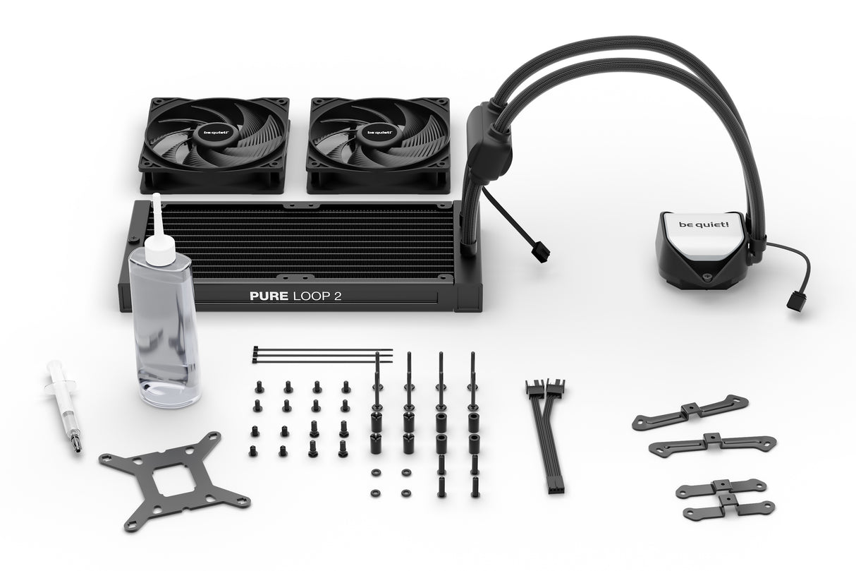 Be Quiet! Pure Loop 2 Processorvätskekylningssystem 1-pack Svart 120 mm