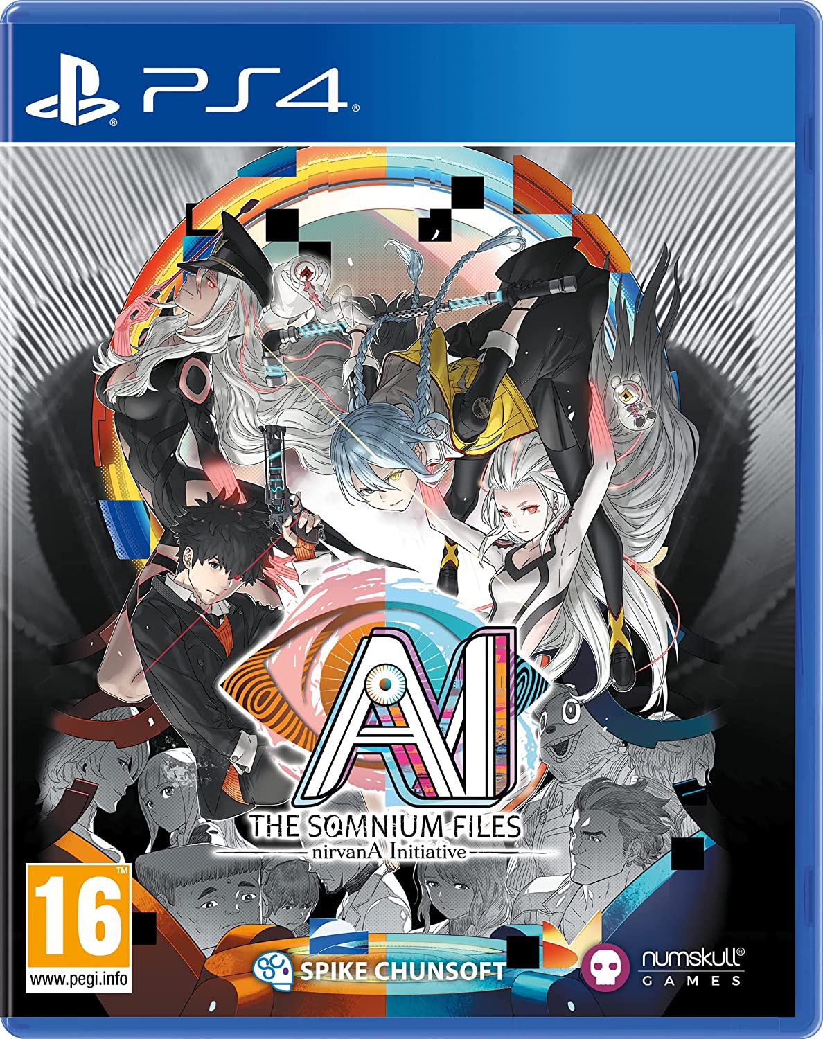 AI: The Somnium Files – nirvanA Initiative – PlayStation 4 – spilomslag