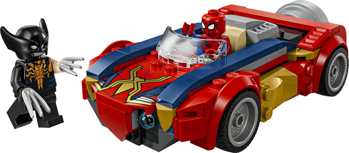 LEGO - Super Heroes - Spider-Man Car vs. Venomized Wolverine (76336) LEGO