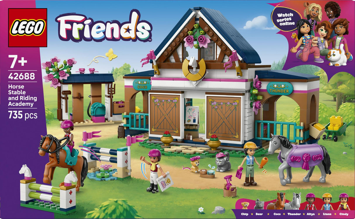 LEGO - LEGO Friends - Horse Stable and Riding Academy (42688) LEGO