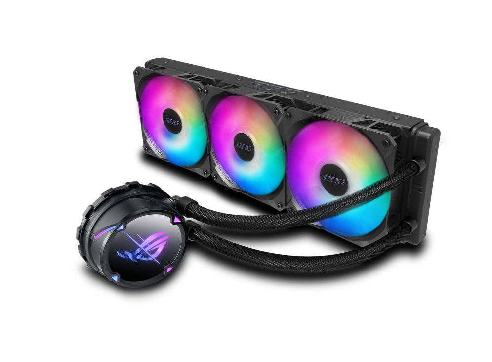 ASUS ROG STRIX LC II 360 ARGB Processorvätskekylningssystem 1-pack Svart 120 mm