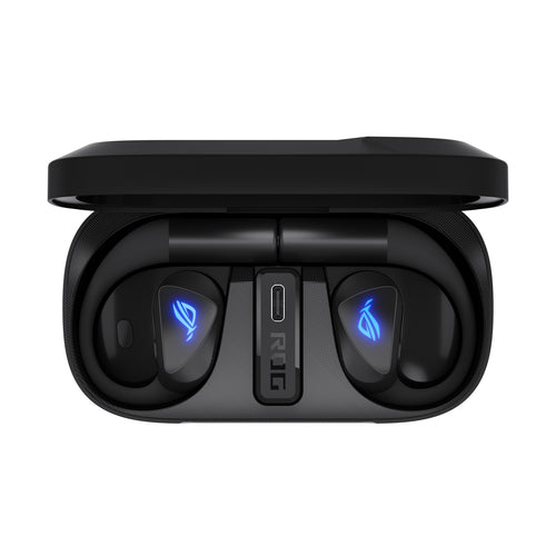 Sorte ASUS ROG Cetra Open Wireless – åbent etui set ovenfra