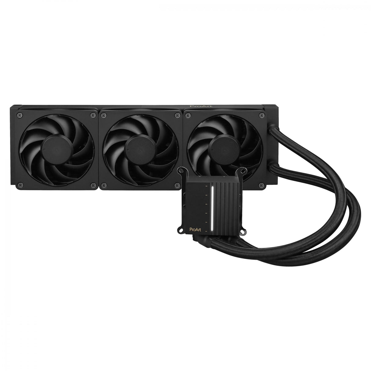 ASUS ProArt LC 360 AiO Liquid Cooler with 3x120mm Alphacool Apex Stealth Metal Power Fans ASUS
