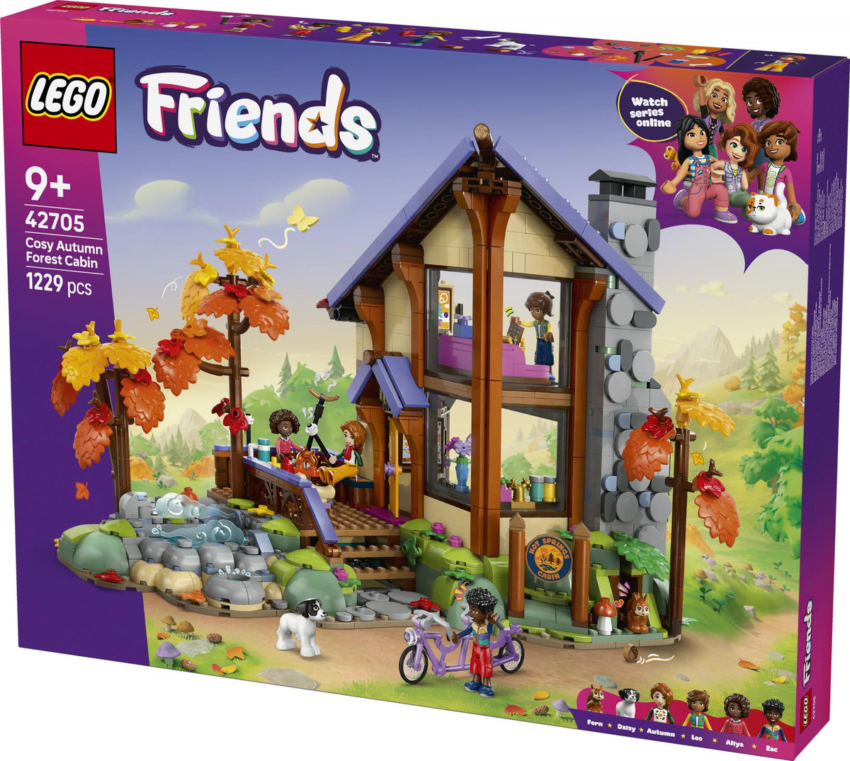 LEGO - LEGO Friends - Cosy Autumn Forest Cabin (42705) LEGO