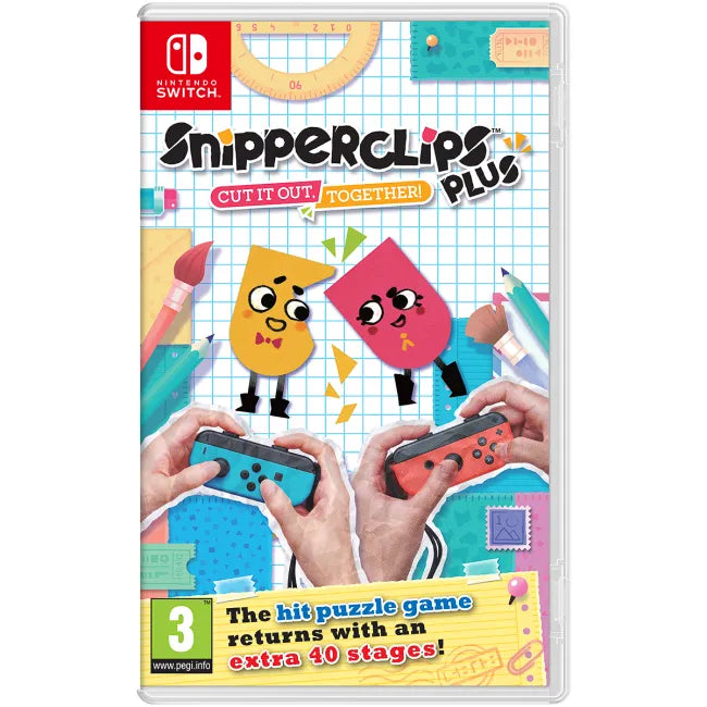 Snipperclips Plus: Klipp ut det tillsammans (UK4)