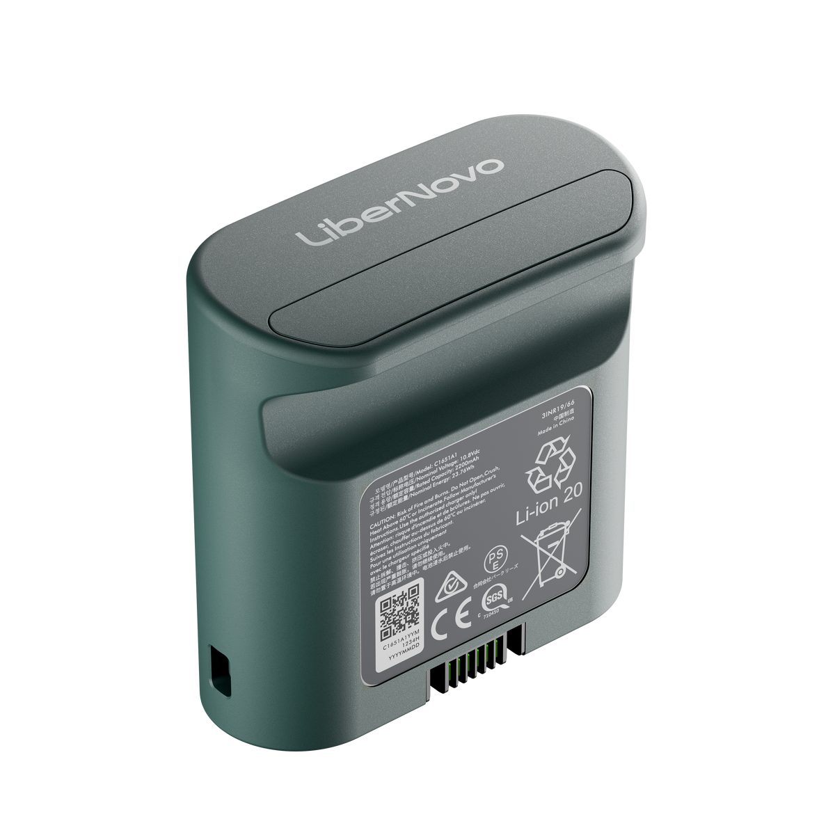 LiberNovo batteri til Omni / Gen / Pro - Moss Green