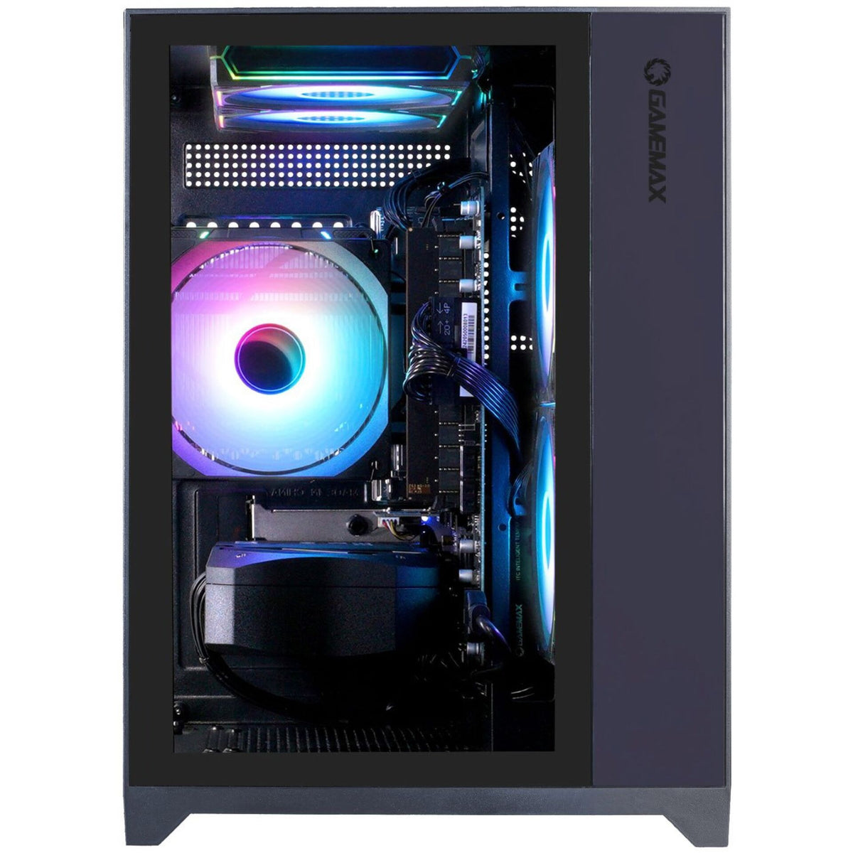 Hyrican GAMEMAX Infinity Mini BK 8089 RYZ7 5700X/32GB/1TBSSD/RTX5060 – produktbillede