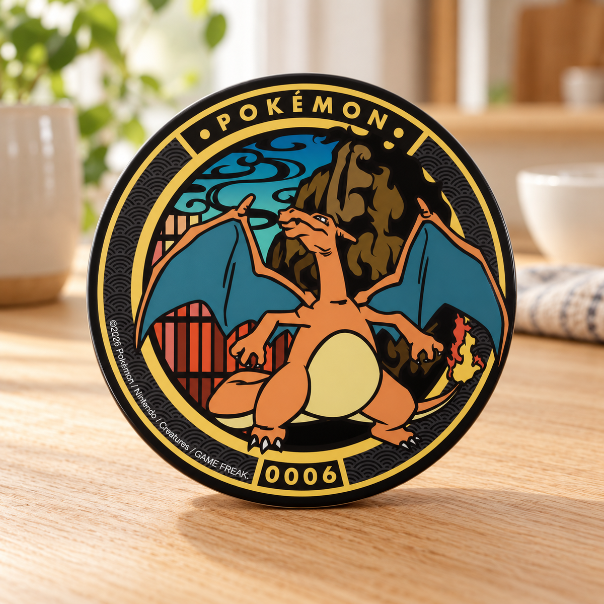 Pokémon keramisk glasbrik – Charizard – stemningsbillede