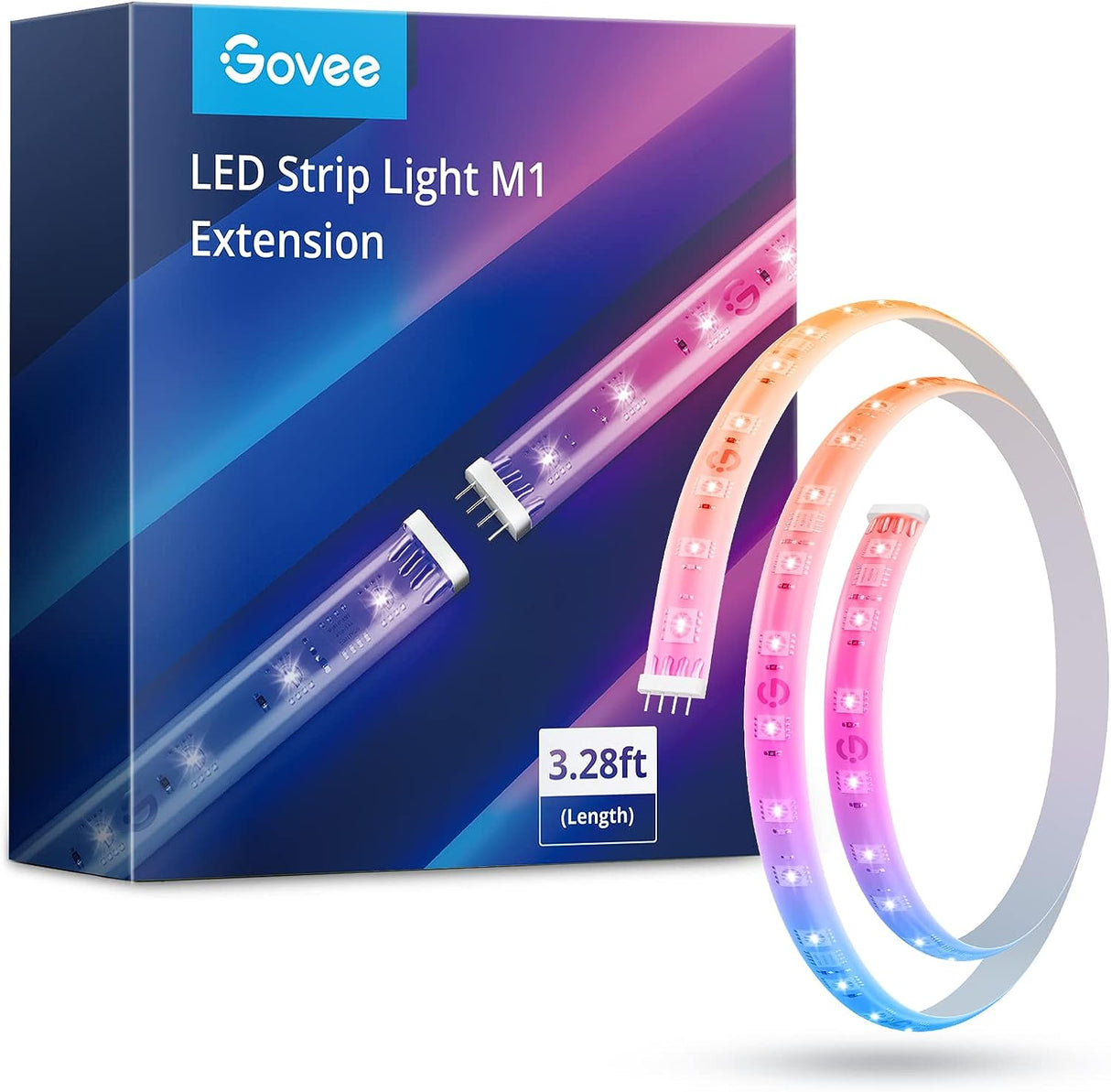Govee - LED Strip Light M1 Matter Compatible 1m extension Govee