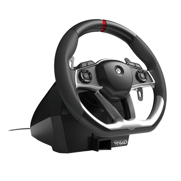 HORI - Force Feedback Racing Wheel DLX + 7-Speed Racing Shifter Bundle For Xbox Series X - S, Xbox One and PC (Windows 11/10)