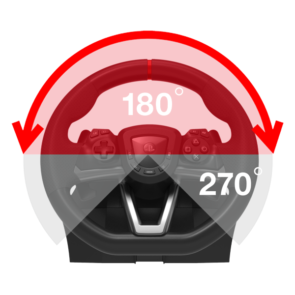 HORI - Racing Wheel Apex + 7-Speed Racing Shifter Bundle For PC (Windows 11/10)
