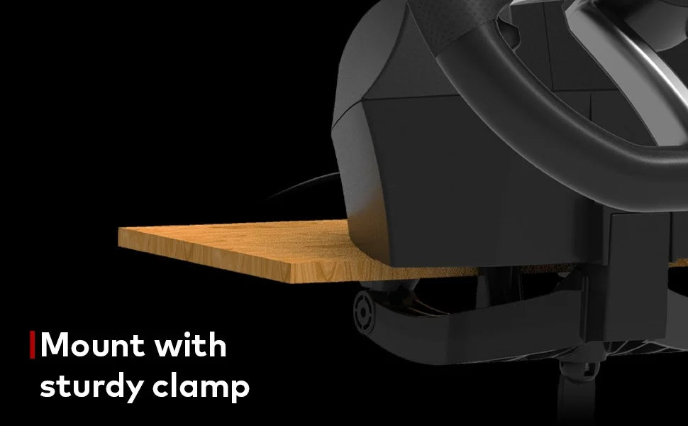 HORI - Racing Wheel Pro Deluxe + 7-Speed Racing Shifter Bundle For PC (Windows 11/10)