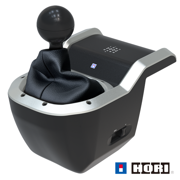 HORI - Racing Wheel Pro Deluxe + 7-Speed Racing Shifter Bundle For PC (Windows 11/10)