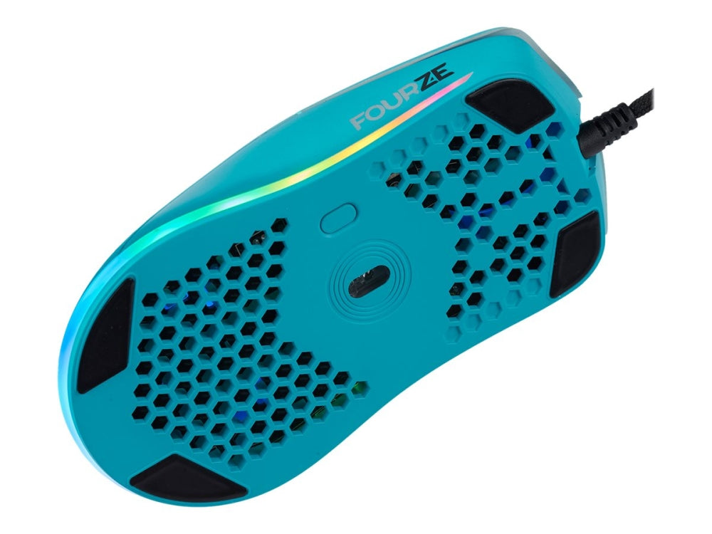 Fourze GM800 Gaming Mus RGB Blå
