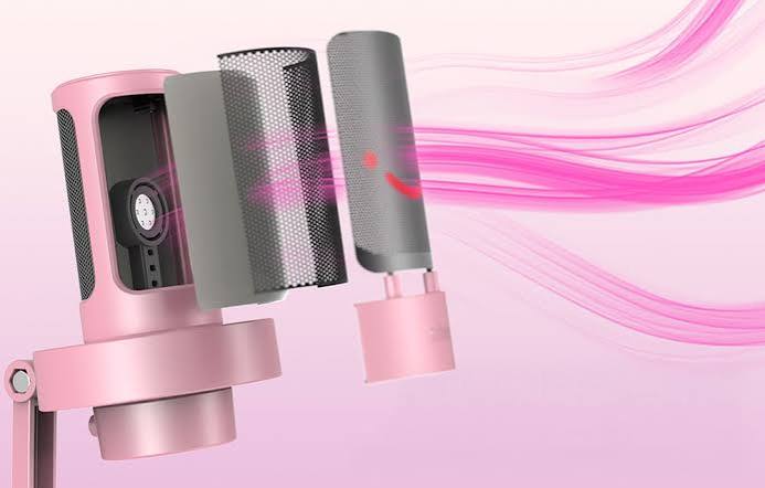 Fifine A8P USB Mikrofon – Pink